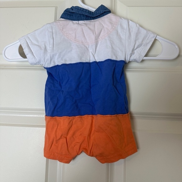 Petit Lem Color Block One Piece Baby Boy Size 3M - Picture 4 of 4